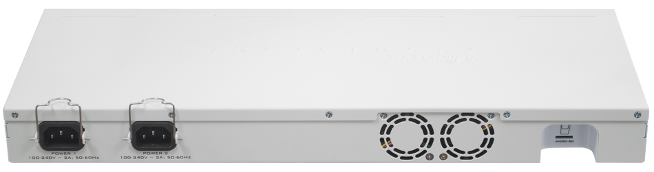 Mikrotik Cloud Core Router 1009-7G-1C-1S+ with Tilera Tile-Gx9 CPU (9-cores, 1.2GHz per core), 2GB RAM, 7x Gbit LAN, 1x Combo port (Gbit LAN or SFP), 1x SFP+ cage, RouterOS L6, 1U rackmount case, Dual PSU, LCD panel.