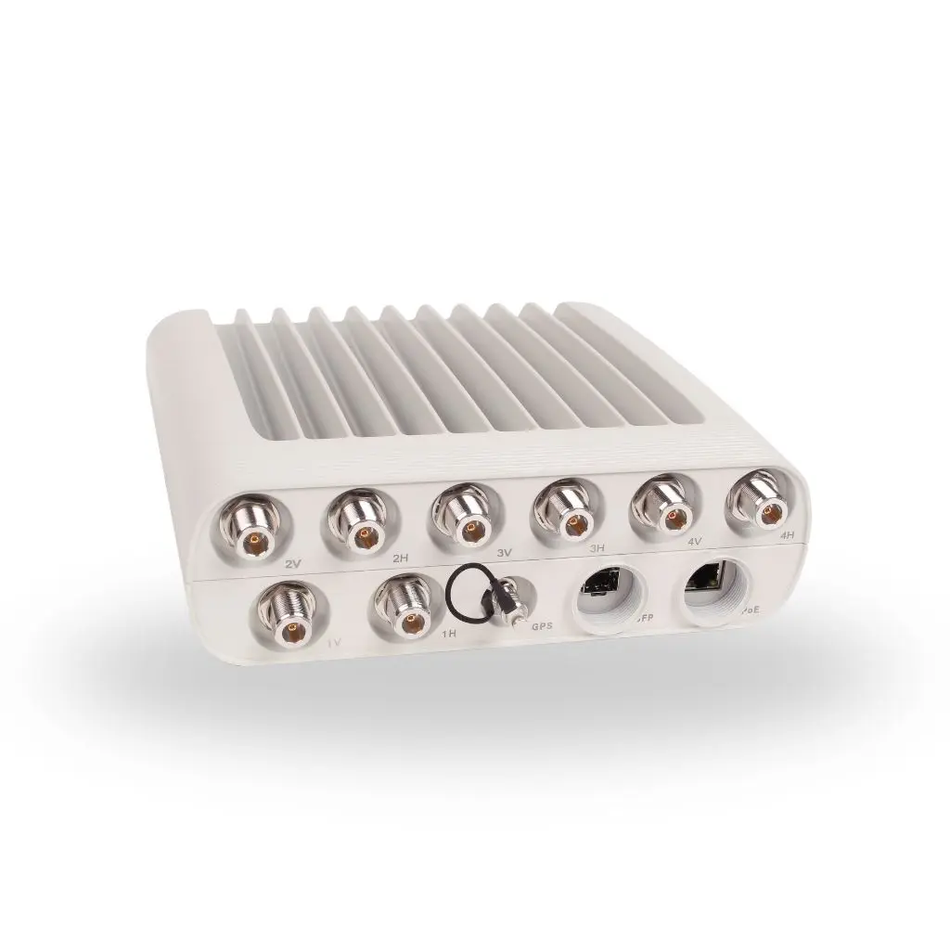 RADWIN MultiSector conectorizado – Estación base PtMP dual carrier 5 GHz, 1.5 Gbps, hasta 4 antenas externas (RW-5BG5-9458)